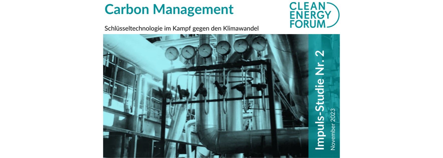 Carbon-Management-Studie mit Clean Energy Forum veröffentlicht